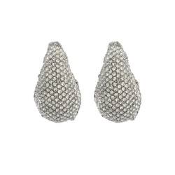  colorful diamond earrings fully-jewelled drop ear stud lady occidental style ..