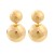 summer Alloy earrings occidental style exaggerating Earring woman multilayer Round grid pattern Metal
