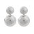 summer Alloy earrings occidental style exaggerating Earring woman multilayer Round grid pattern Metal