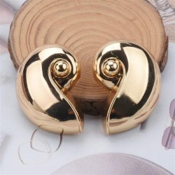 same style occidental style exaggerating Alloy gold silver color earrings retr..