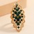  fashion occidental style brief hollow ring temperament exaggerating creative geometry diamond opening r