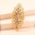  fashion occidental style brief hollow ring temperament exaggerating creative geometry diamond opening r