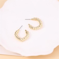  high Irregular geometryc Word ear stud      unique classic style samll Earrin..