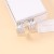  occidental style fashion Irregular pattern exaggerating Word ear stud        personality brief high Earring