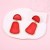  Irregular transparent geometry earring         occidental style fashion all-Purpose wind