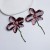occidental style style flowers earrings Metal diamond enamel flowers ear stud Earring woman