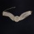 occidental style exaggerating Rhinestone necklace woman width belt buckle Modeling belt short style
