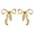  bow earrings all-Purpose temperament womanins wind high ear stud fashion personality Earring