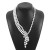 retro all-Purpose multilayer Pearl necklace  occidental style high wind Alloy clavicle chain