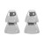 E fashion surface geometry four earrings  retro brief Metal wind ear stud