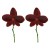 E occidental style fashion wind petal earrings  exaggerating enamel Metal big flowers ear stud woman