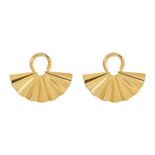 occidental style fashion Metal Earring  trend personality sector geometry retro earrings