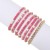 occidental style handmade beads bracelet set woman  Bohemia ethnic style candy colors elasticity