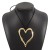 occidental style exaggerating Irregular hollow love necklace  summer sweet color velvet rope belt clavicle chain