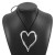 occidental style exaggerating Irregular hollow love necklace  summer sweet color velvet rope belt clavicle chain