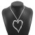 occidental style exaggerating Irregular hollow love necklace  summer sweet color velvet rope belt clavicle chain