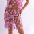 occidental style  hollow big sequin chain  fashion trend Street Snap woman