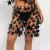occidental style  hollow big sequin chain  fashion trend Street Snap woman