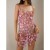 occidental style  hollow big sequin chain  fashion trend Street Snap woman
