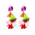  woman Chiffon flower tassel earring all-Purpose trend fashion Street Snap