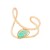 occidental styleoho personality retro bangle gem mosaic samll exaggerating