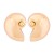  Alloy Metal Shells ear stud lady all-Purpose trend fashion Street Snap