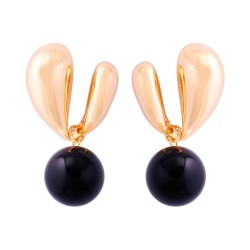  lady all-Purpose trend fashion Street Snap Alloy earringins wind