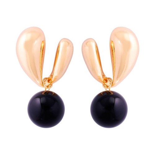  lady all-Purpose trend fashion Street Snap Alloy earringins wind