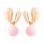  lady all-Purpose trend fashion Street Snap Alloy earringins wind