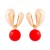  lady all-Purpose trend fashion Street Snap Alloy earringins wind