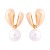  lady all-Purpose trend fashion Street Snap Alloy earringins wind