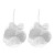 occidental style hollow Alloy flowers flowers ear stud earring all-Purpose trend fashion Street Snap