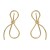 summer Alloy bow earrings occidental style Earring woman fashion elegant Metalearrings