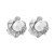 summer Alloy imitate Pearl flowers earrings occidental style Earring woman elegant ear studearrings