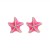 summer Alloy enamel starfish earrings occidental style Earring womanins wind trend star ear stud