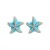 summer Alloy enamel starfish earrings occidental style Earring womanins wind trend star ear stud