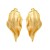 summer new Alloy earrings occidental style exaggerating Earring woman trend Metal leaves ear stud
