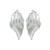 summer new Alloy earrings occidental style exaggerating Earring woman trend Metal leaves ear stud