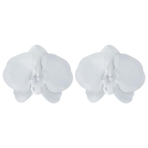 summer new Alloy butterfly flowers earrings occidental style exaggerating Earring lady elegant flowers style