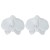 summer new Alloy butterfly flowers earrings occidental style exaggerating Earring lady elegant flowers style