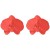 summer new Alloy butterfly flowers earrings occidental style exaggerating Earring lady elegant flowers style