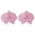 summer new Alloy butterfly flowers earrings occidental style exaggerating Earring lady elegant flowers style