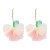 summer flowers earrings occidental style Earring woman Bohemian style elegant ear studearrings