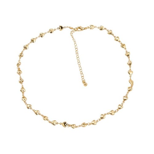  multilayer heart-shaped Alloy necklace exaggerating occidental style woman elegant temperament fashion