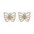 earrings super Rhinestone butterfly earrings occidental style Earring lady trend elegant bride