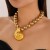 occidental style wind big pendantnecklace woman imitate Pearl necklace starfish chain