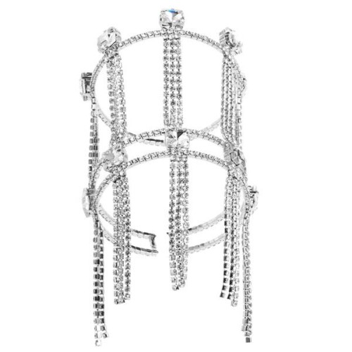 occidental style bangle high brief fully-jewelled tassel multilayer woman brief opening