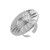 R occidental style retro exaggerating sun opening  fashionins personality Metal wind ring woman