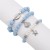 occidental style Bohemia leisure wind starfish Shells bracelet  sweet color beads set
