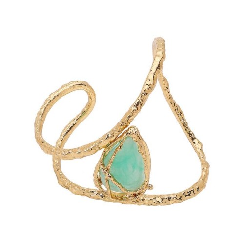  pattern opening bangle  retro personality Alloy resin Irregular
